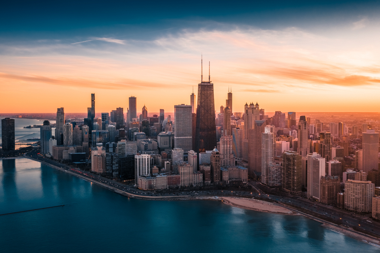 Panoramic Image of Chicago, IL